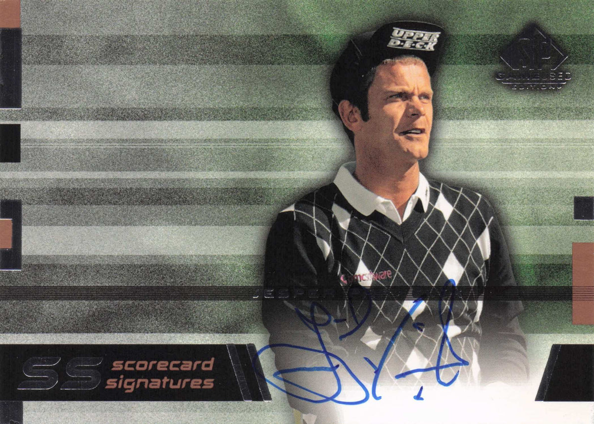 Jesper Parnevik SS Scorecard Signatures Hand Signed Golf Autograph Card