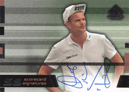 Jesper Parnevik Scorecard Signatures Hand Signed Golf Autograph Photo Card