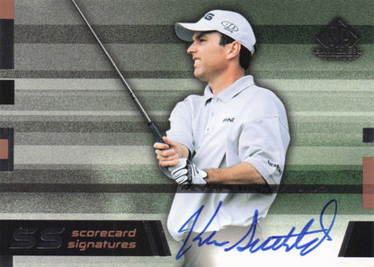 Kevin Sutherland Scorecard Signatures Golf Autograph Hand Signed Photo Card