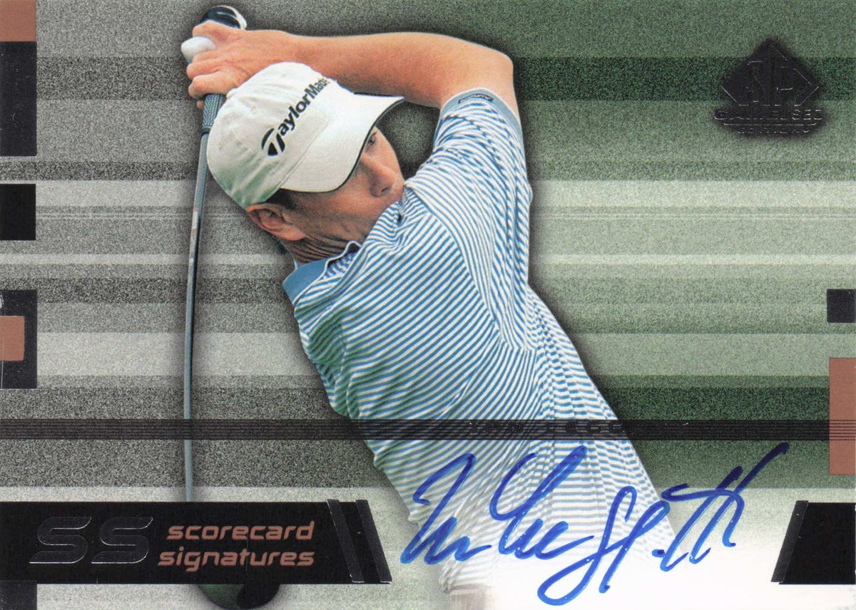 Ian Leggatt Scorecard Signatures Golf Autograph Hand Signed Photo Card