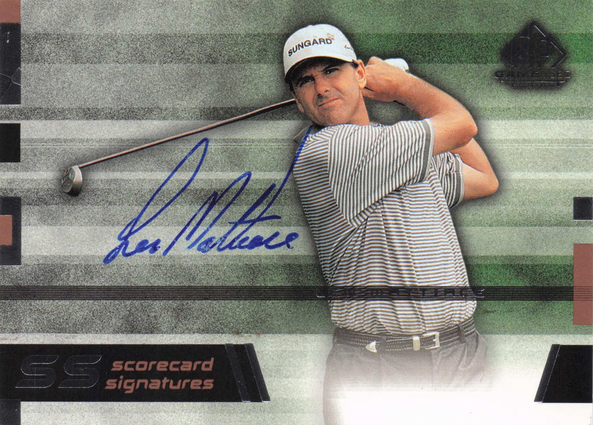 Len Mattiace Scorecard Signatures Golf Autograph Hand Signed Photo Card