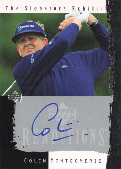 Colin Montgomerie 2003 Signature Exhibit Golf Hand Signed Autograph Card