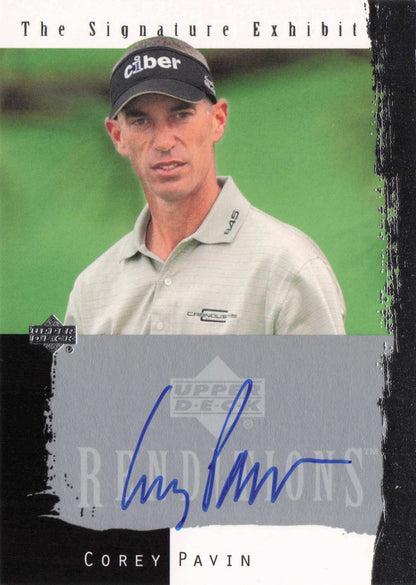 Corey Pavin 2003 Signature Exhibit Golf Hand Signed Autograph Photo Trade Card