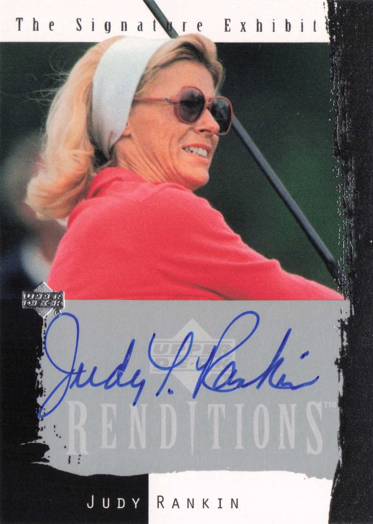 Judy Rankin The Signature Exhibit 2003 Hand Signed Golf Autograph Photo Card