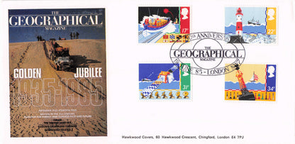 1985 Royal Golden Jubilee National Geographic RARE LIMITED EDN OF 350 FDC