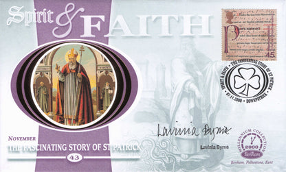 Lavinia Byrne Famous Catholic Nun BBC Broadcaster St Patricks Hand Signed FDC