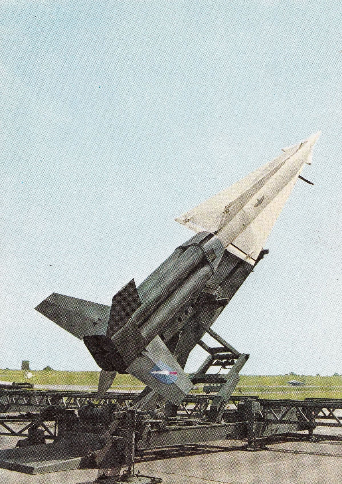 Belgium Army War Nike Hercules Air Missile Military Postcard