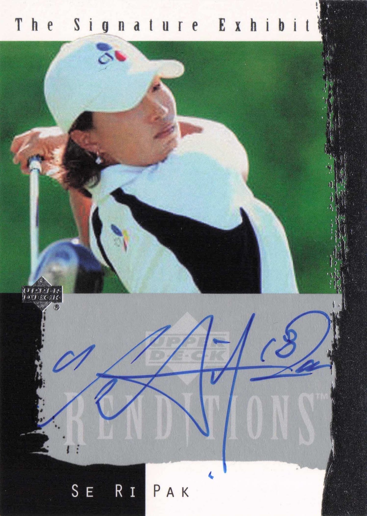 Se Ri Pak The Signature Exhibit 2003 Hand Signed Golf Autograph Photo Card