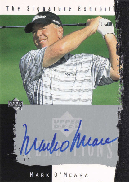 Mark O'Meara Signature Exhibit 2003 Upper Deck Hand Signed Golf Photo Card