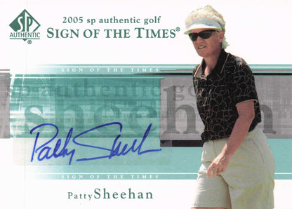Patty Shehan Sign Of The Times Golf 2005 Hand Signed Autograph Photo Card