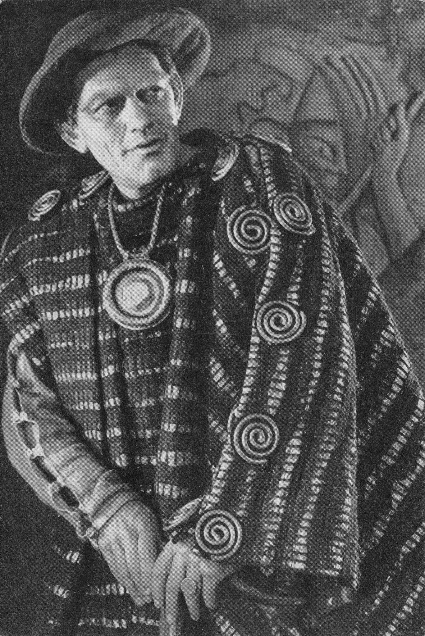 Harry Andrews as Menenius Stratford Shakespeare Play Old Postcard