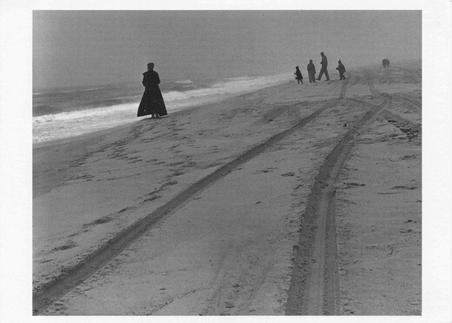 1970s Isolated USA New Jersey White Sands Beach Shore Award Photo Postcard