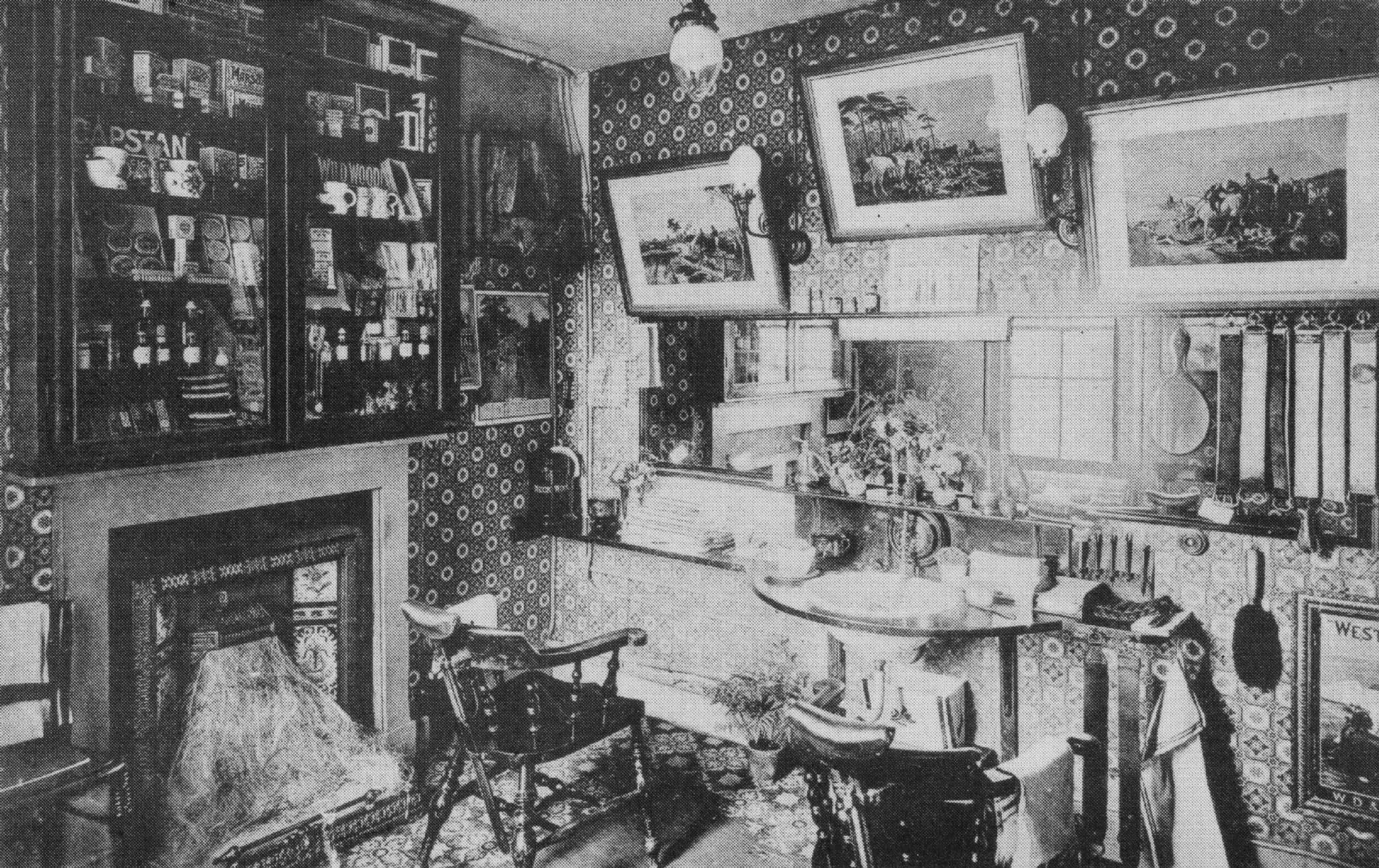 Haywards Heath 1909 Old Hairdressing Salon Sussex Postcard