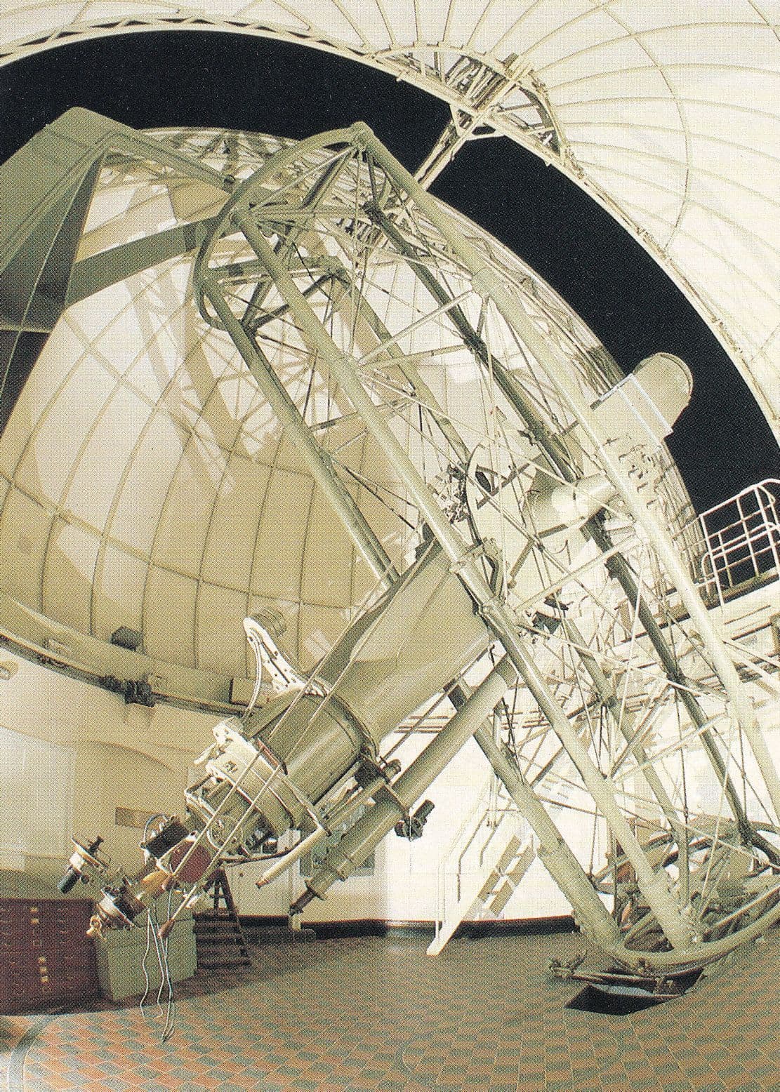 28 Inch Telescope Largest British Maritime Museum 1980s Postcard