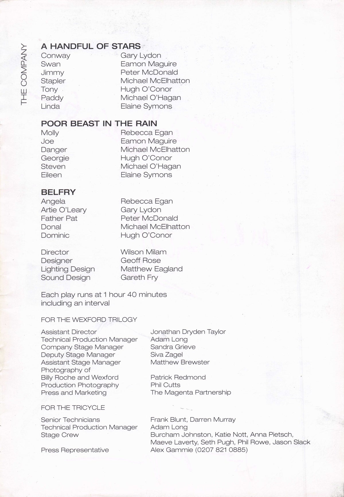 Liliane Montevecchi Cabaret Hollywood Ballet Singer Hand Signed Theatre Programme