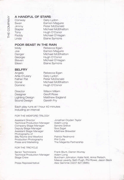 Liliane Montevecchi Cabaret Hollywood Ballet Singer Hand Signed Theatre Programme