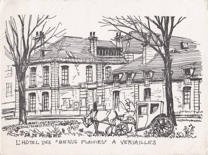 French Union For Democracy Paul Louis Tenaillon Hand Signed Card Autograph