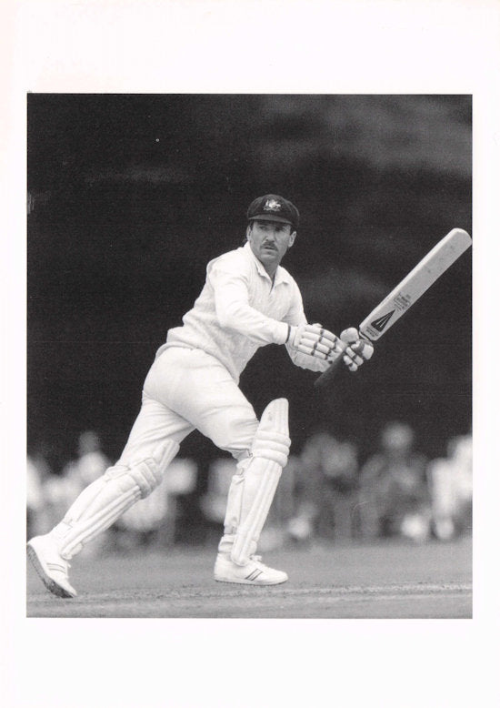 Allan Border Queensland Australian Cricket Player Rare Real Photo Postcard