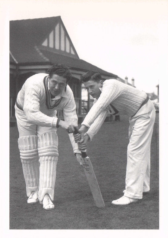 Trevor Bailey Cambridge University Essex Cricket Rare Real Photo Postcard