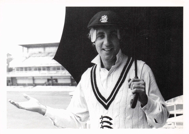 Mike Brearley Cambridge University & Middlesex Cricket Real Photo Postcard