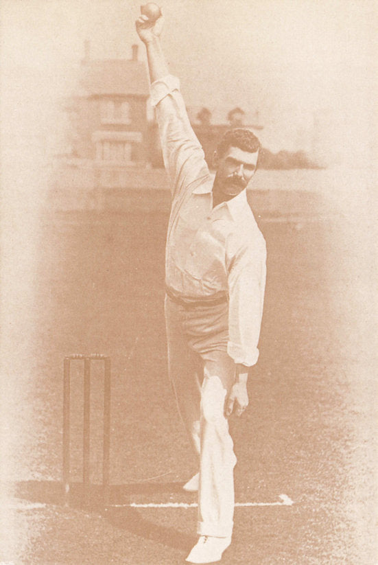 Tom Richardson Surrey Victorian Cricket Player Rare Real Photo Postcard