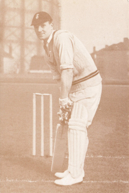 Bob Gregory Surrey Edwardian Cricket Team Player Rare Real Photo Postcard