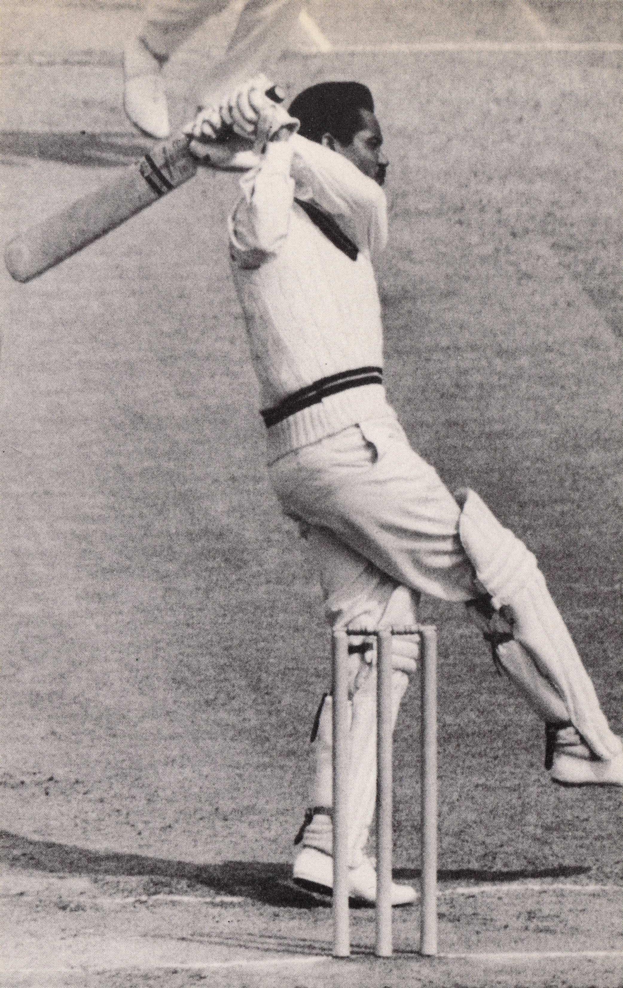 Sir Garry Garfield Sobers Barbados Cricket Stunning History Photo Postcard