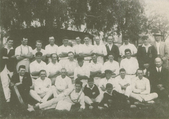 Don Bradman at Bowral & Mittagong Cricket Clubs Australia Rare Photo Postcard