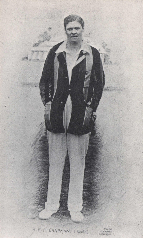 Arthur Chapman Old Hythe Kent Cricket Club Photo Postcard