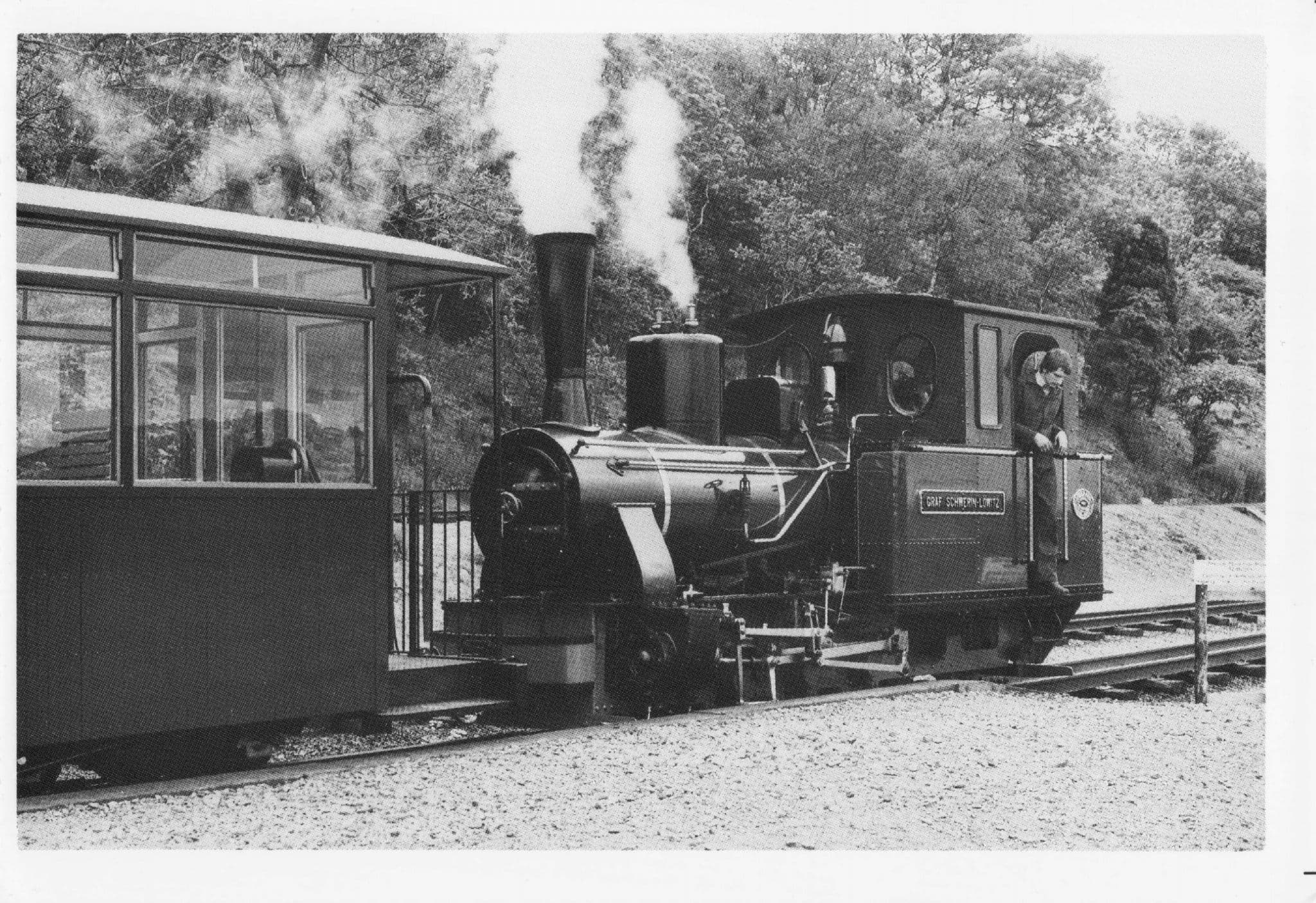 Brecon Mountain Railway Jung Of Germany 0-6-2WT Train Welsh Postcard