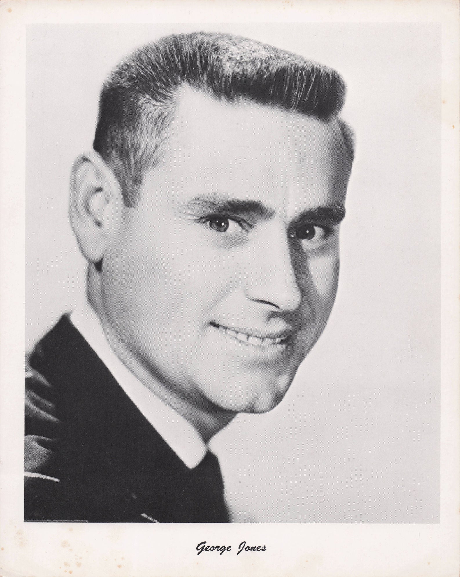 George Jones Country & Western Music Singer Vintage Rare 10x8 Media Photo