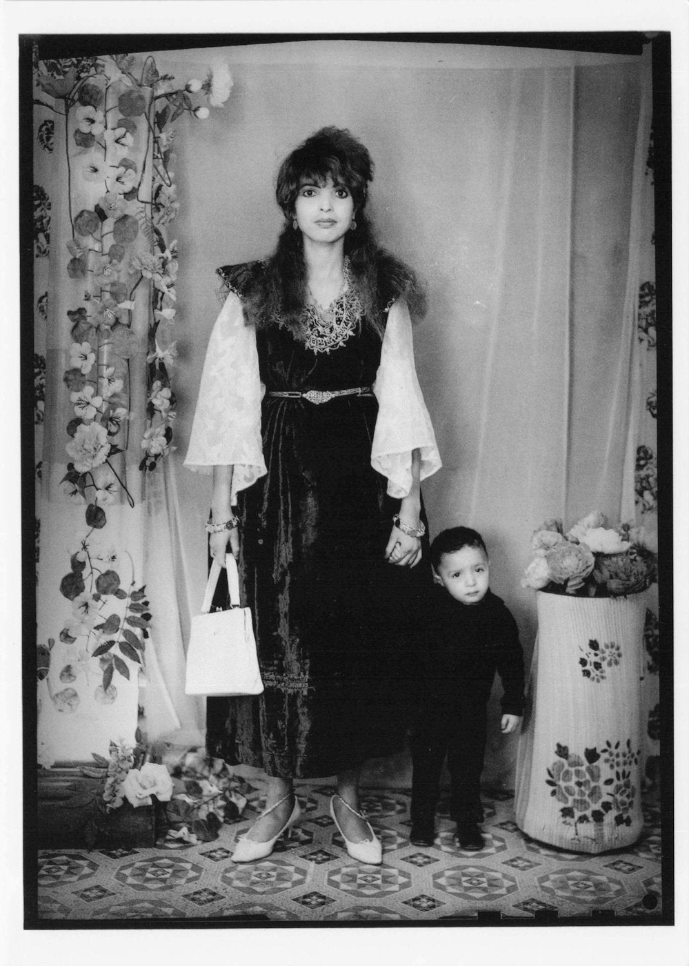 Lazhar Mansouri Ain Beida Award Photo Algeria Old Posh Fashion Photo Postcard