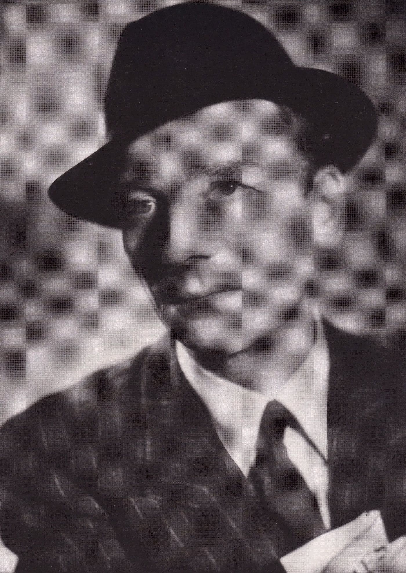 John Gielgud BBC Hulton Picture Library Real Photo Rare Postcard