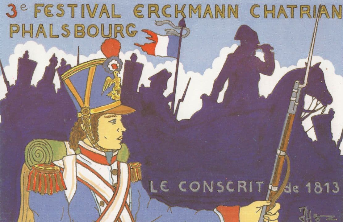 3rd Festival Erckmann Chatrian Phalsbourg French Limited Postcard