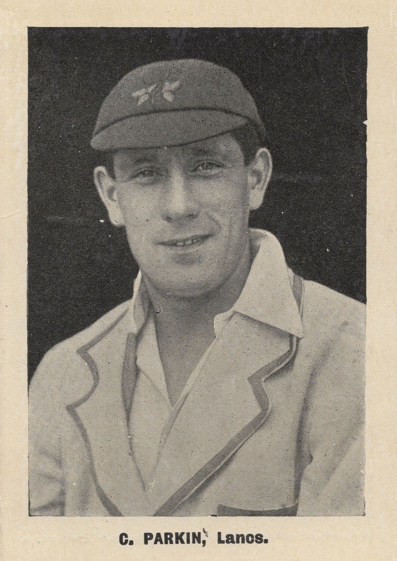 Cecil Parkin Lancashire Lancs Cricket Old Rover Card