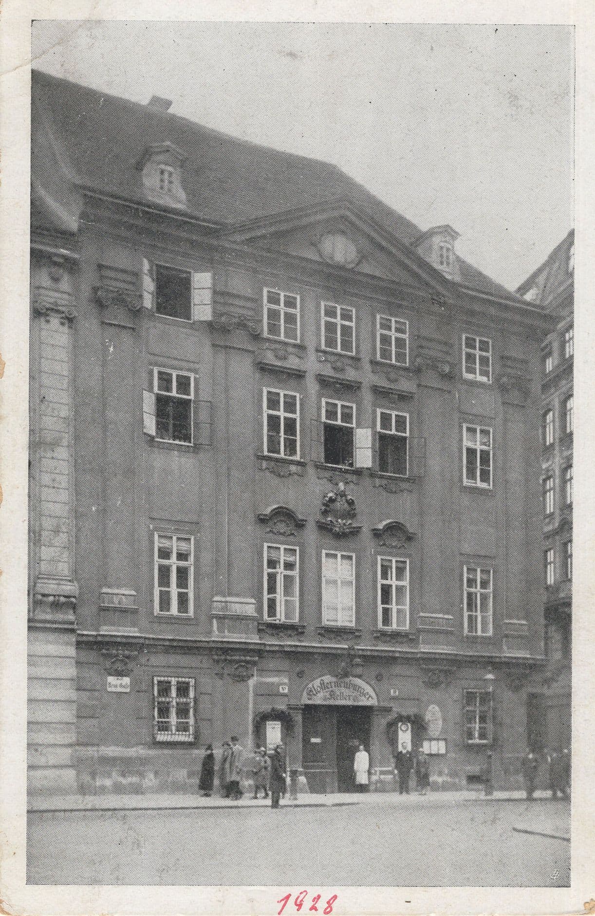 Klosterneuburger Keller Austria 1928 Antique Postcard