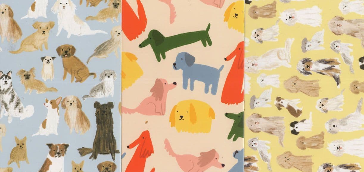 45 Cute Loveable Dogs Art Painting 3x Dog Postcard s