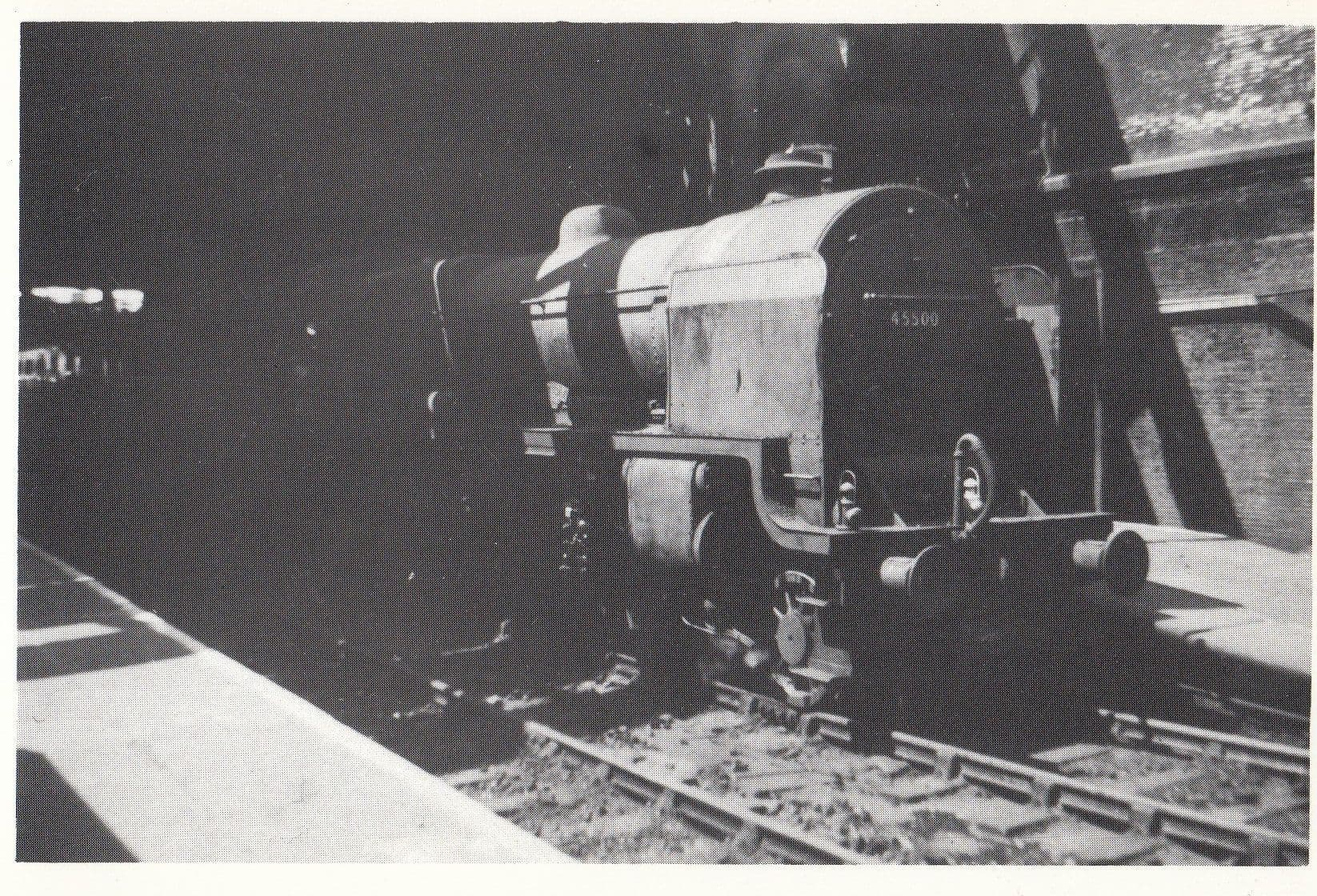 LMS Scots Guardsman Royal 46115 Chinley Station Dinting Steam Centre Train Postcard