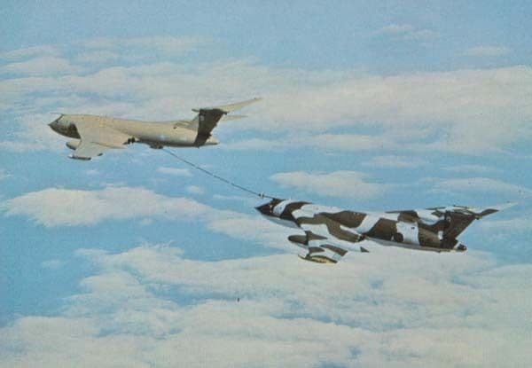 55 Squadron Victor K2 Tanker Mediterranean WW2 Aircraft Military Plane Postcard