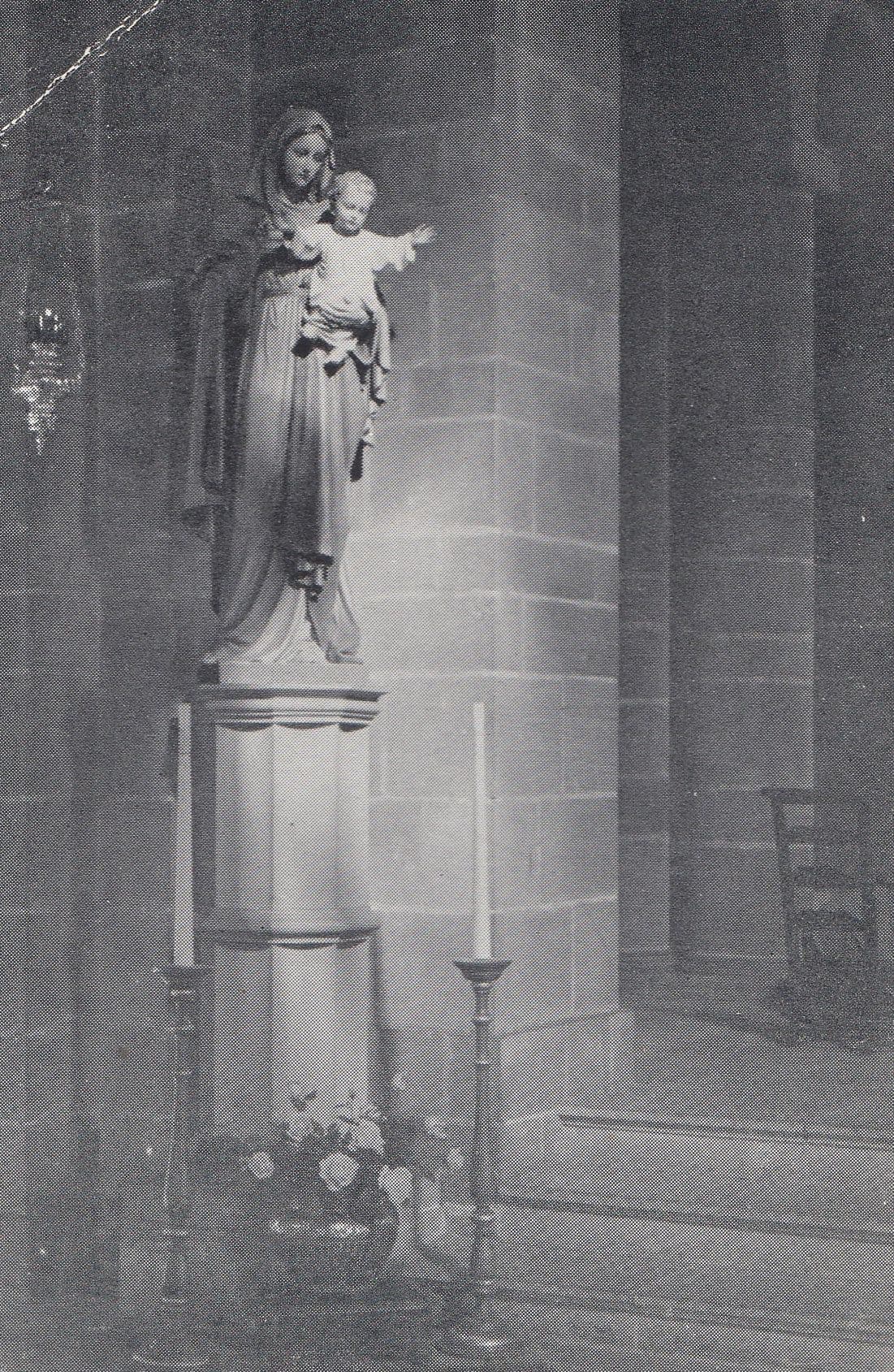 Mirfield Church Shrine Yorkshire Postcard