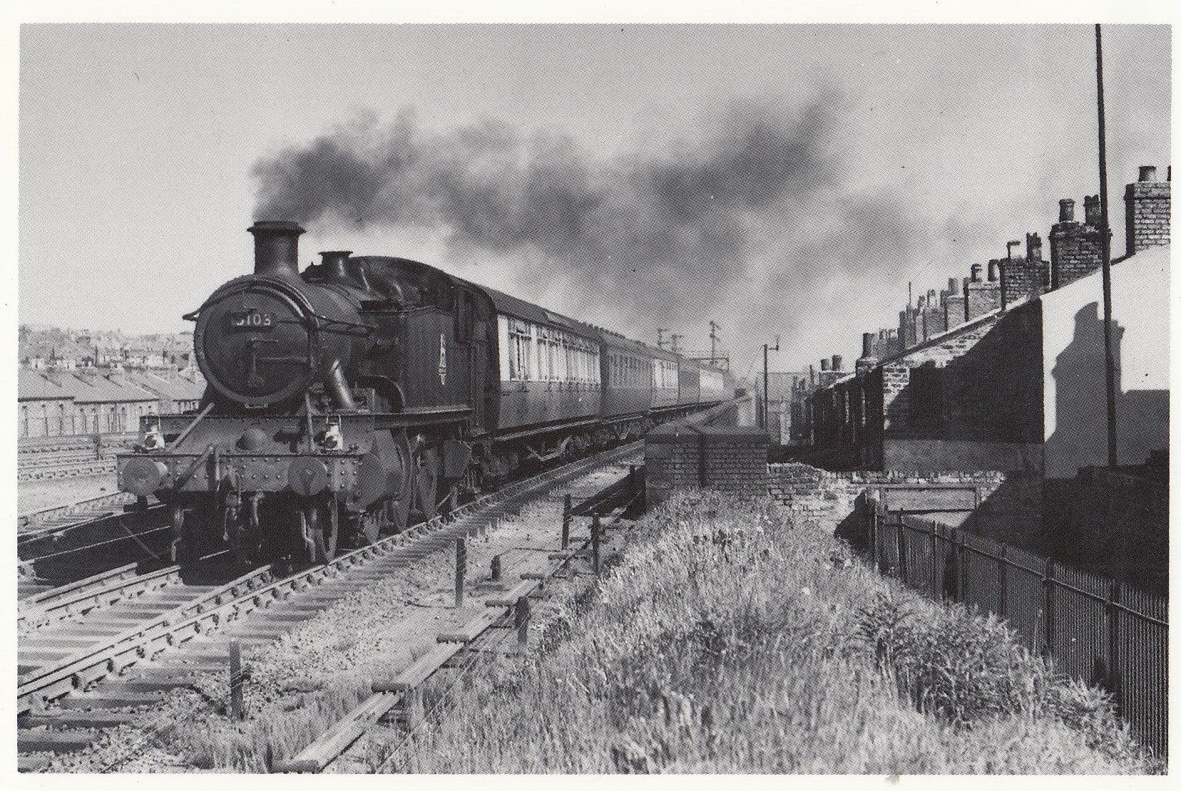 Paddington Birkenhead Express 1950s Chester  Wirrals Train Railway Postcard
