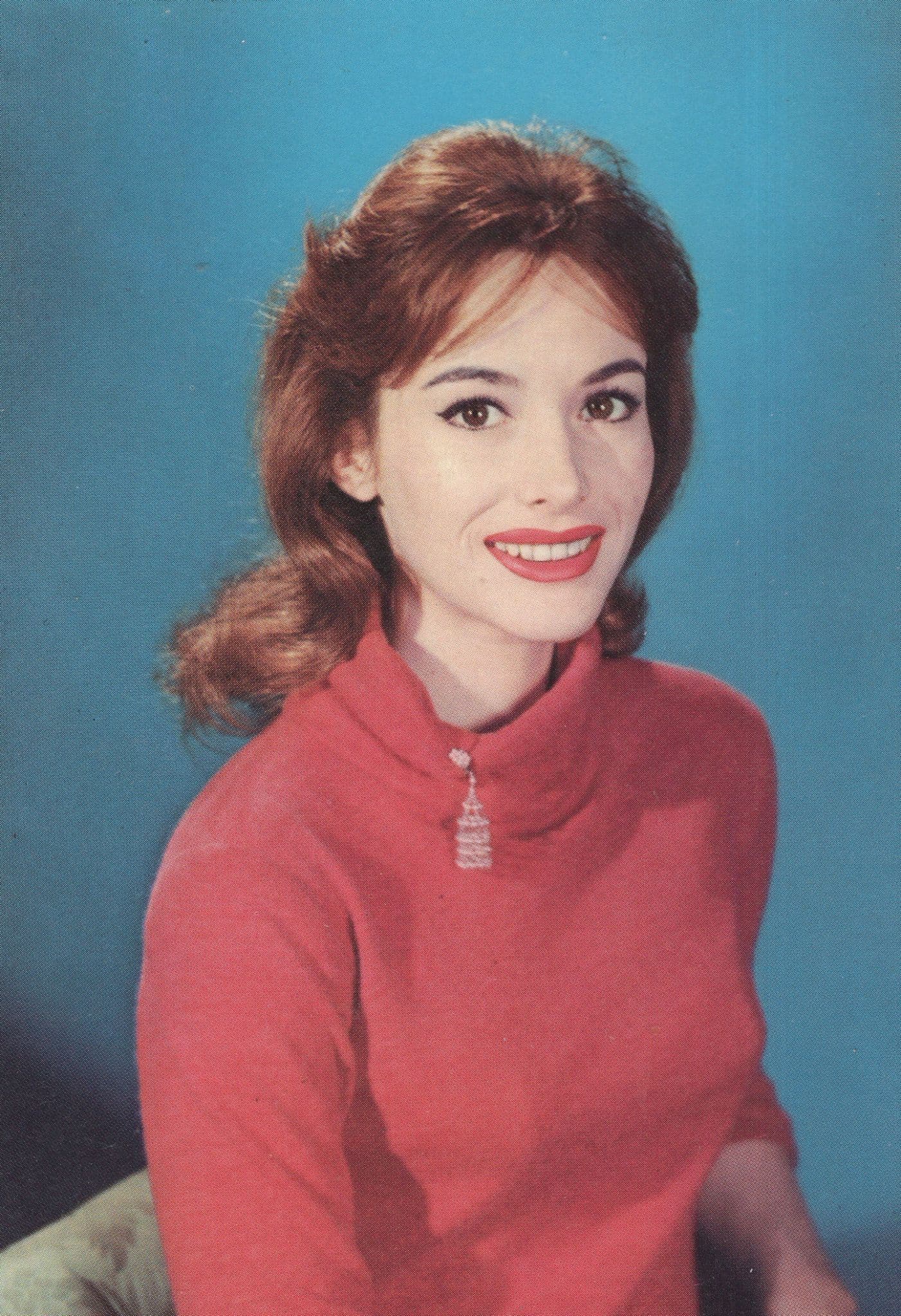 Pascale Audret French Film Actress Rare Postcard