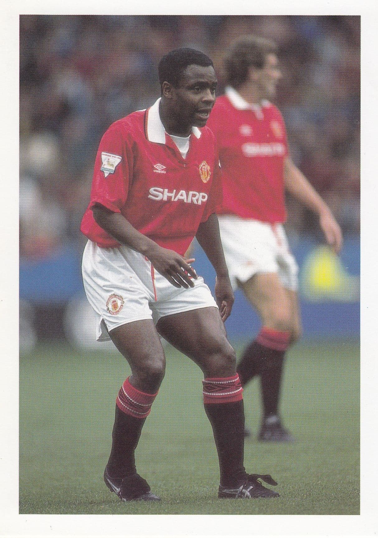 Paul Parker Manchester United Defender Football Club 1990s Postcard
