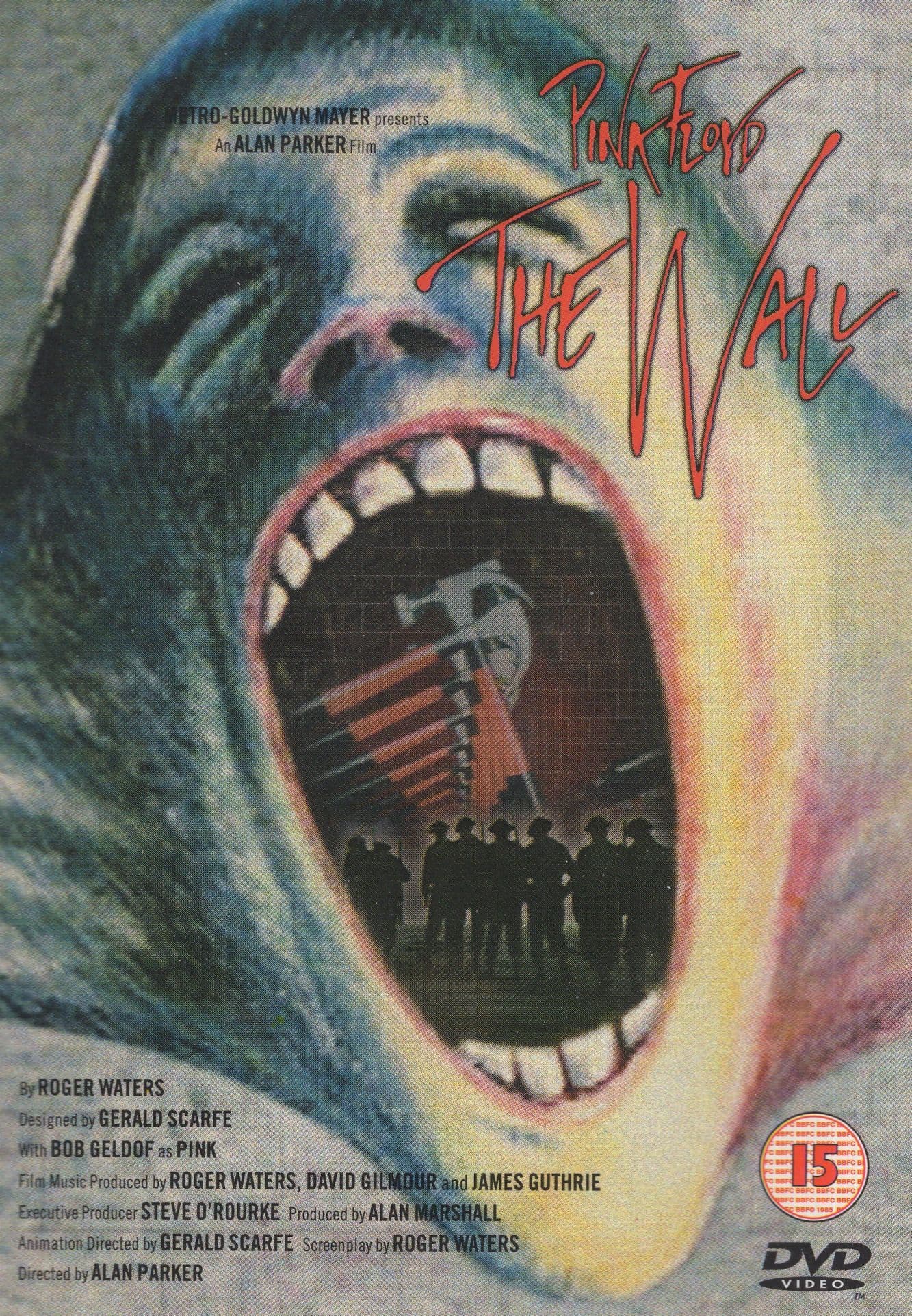 Pink Floyd The Wall DVD First Release Rare Publicity Postcard
