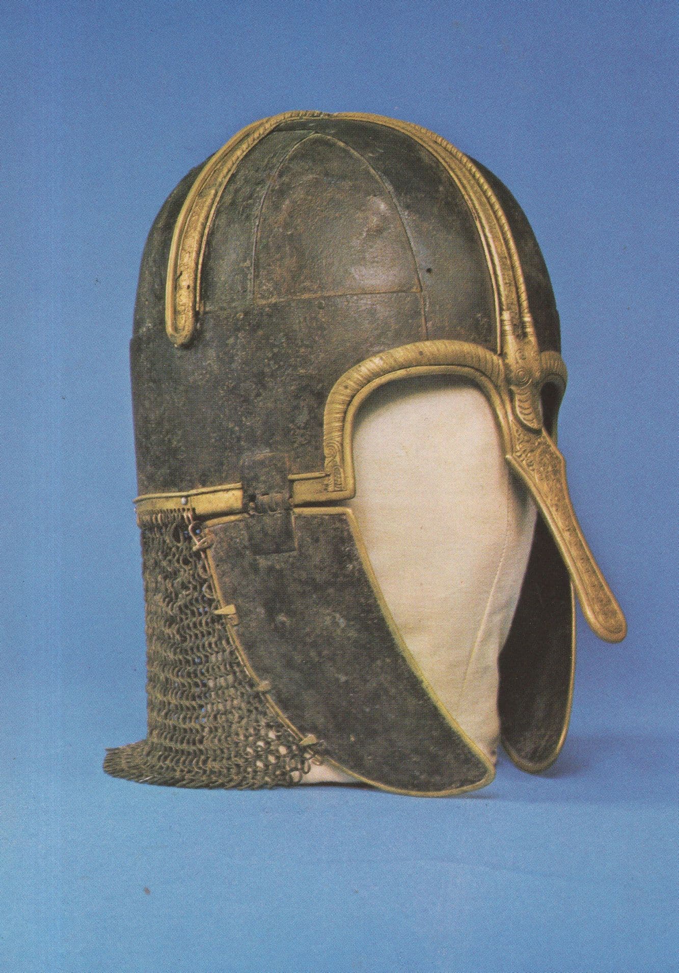 Roman Military Army Helmet 750 A York Excavation Postcard