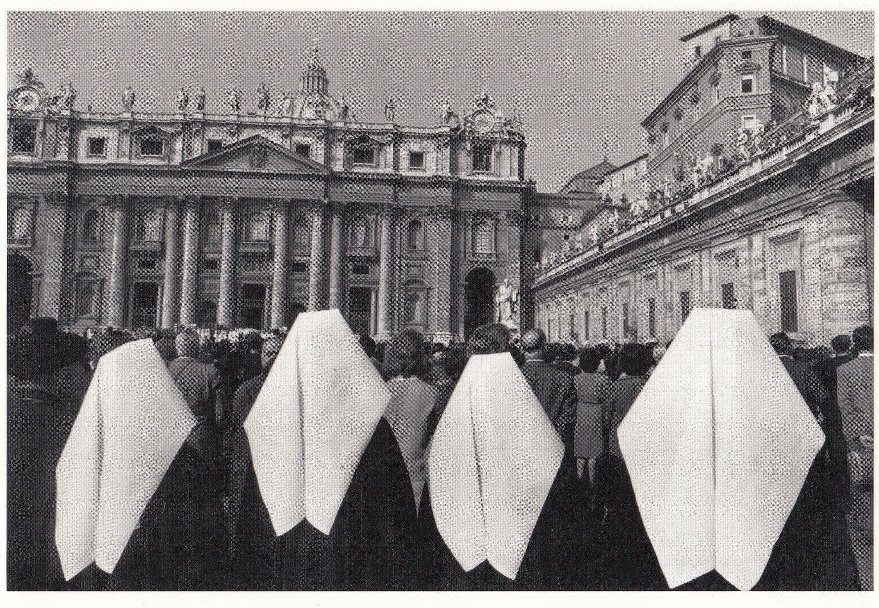 Rome Place Saint Pierre 1960s Arabs Long Headwear Italy Photo Postcard