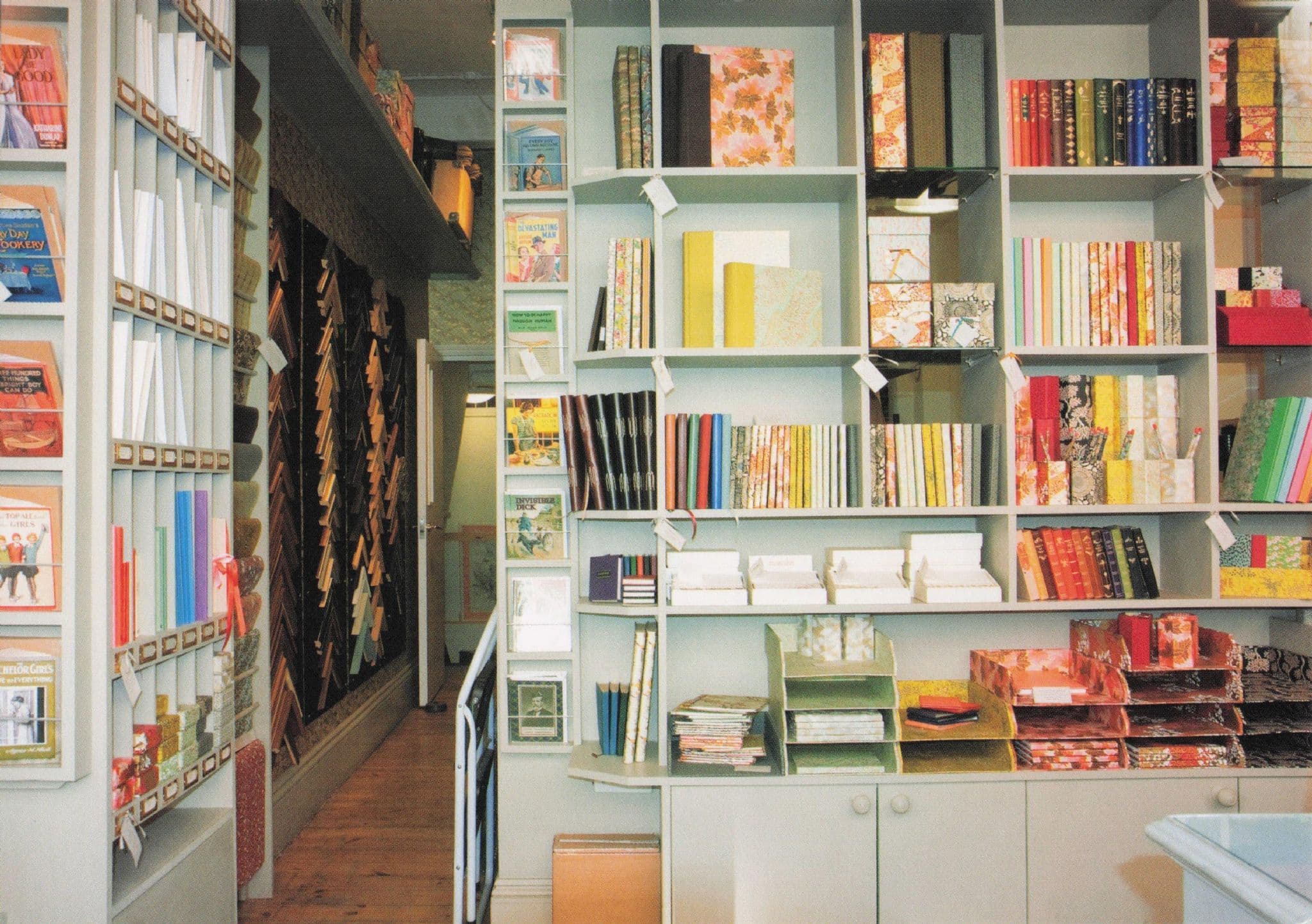 Shepherds Book Binders Shop Pimlico London Rare Postcard
