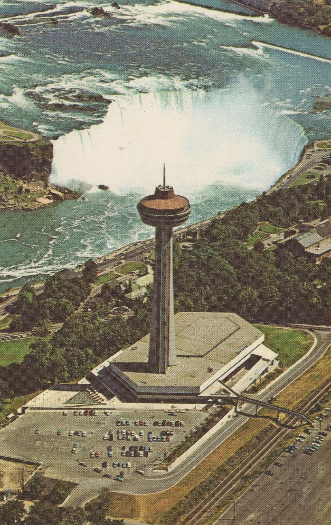 Skylon Niagara Internatinal Centre Canada 1980s Postcard