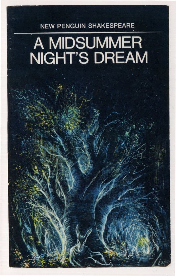 A Midsummer Nights Dream 1967 Shakespeare Book Postcard