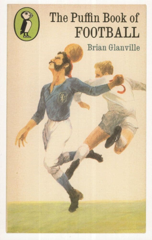 A Puffin Book Of Football Brian Glanville 1970 Book Postcard